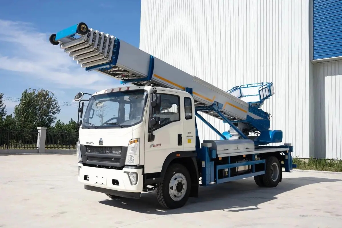 临朐专业的云梯车出租