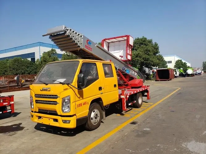 临朐附近云梯车出租 砂石搬运